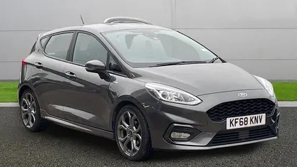 Used Ford Fiesta ST-Line 125 HP (91 kW) 2019 Grey Hatchback