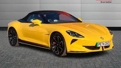 Used MG Cyberster 375 kW (510 HP) 2024 Yellow Cabriolet