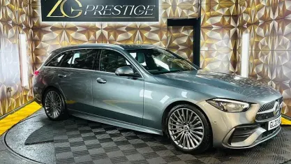 Used Mercedes C200 AMG Line Premium 204 HP (150 kW) 2022 Grey Estate