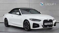 White Used 2022 BMW 420 M Sport Cabriolet | £30,750 (Good price)