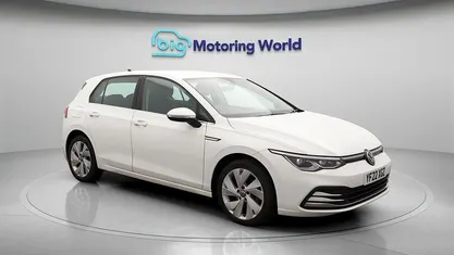 White Used 2022 VW Golf VIII Style Hatchback | £15,200 (Fair price)