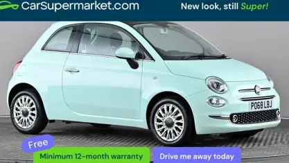 Begagnad Fiat 500 Lounge 69 HK (50 kW) 2019 Halvkombi