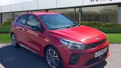 Blaze red Used 2020 Kia Rio GT-Line S Hatchback | £13,795 (Fair price)