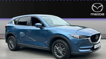 Used Mazda CX-5 165 HP (121 kW) 2021 Blue SUV