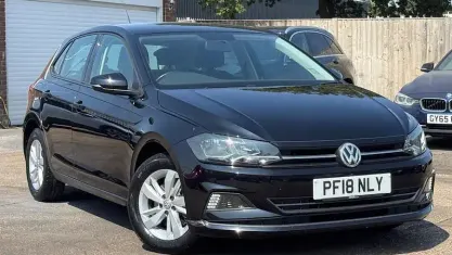 Used VW Polo SE 95 HP (69 kW) 2018 Black Hatchback
