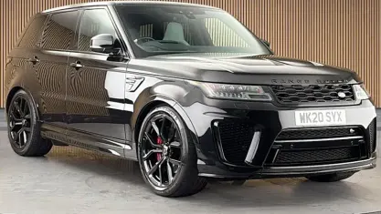 Used Land Rover Range Rover Sport SVR 575 HP (422 kW) 2019 Black SUV