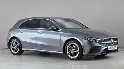 Used Mercedes A250 AMG line 218 HP (160 kW) 2020 Grey Hatchback
