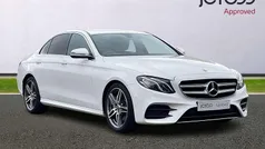 White Used 2019 Mercedes E220 AMG line Sedan | £18,000 (Good price)