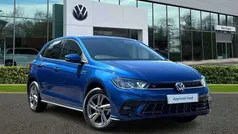 Blue Used 2022 VW Polo R-line Hatchback | £17,493 (Fair price)