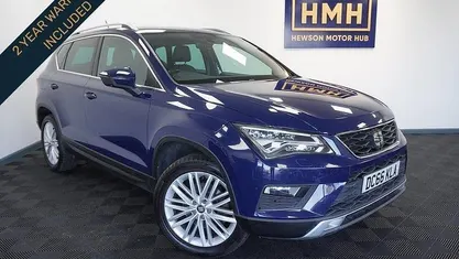 Blue Used 2017 Seat Ateca 4Drive SUV | £10,250 (Fair price)