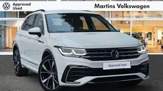 White Used 2022 VW Tiguan R-line SUV | £28,995 (Fair price)