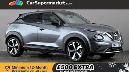 Grey Used 2023 Nissan Juke Tekna SUV | £15,397 (Fair price)