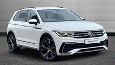 White Used 2022 VW Tiguan R-line SUV | £27,150 (Fair price)