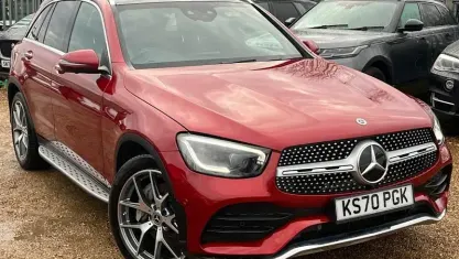Used Mercedes GLC300 AMG Line Premium 245 HP (180 kW) 2020 Red SUV