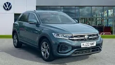 Blue Used 2022 VW T-Roc R-line SUV | £24,488 (Fair price)