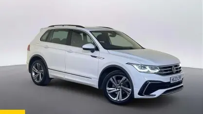 Used VW Tiguan R-line Edition 150 HP (110 kW) 2023 White SUV