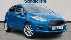 Blue Used 2016 Ford Fiesta Titanium Hatchback | £6,289 (Fair price)