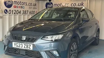 Used Seat Ibiza SE Technology 95 HP (69 kW) 2023 Grey Hatchback
