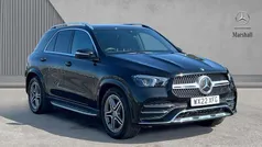 Black Used 2022 Mercedes GLE350e AMG line SUV | £46,425 (Fair price)