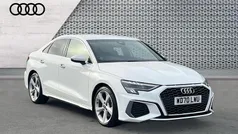 White Used 2021 Audi A3 S-Line Sedan | £21,155 (Good price)