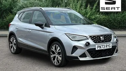 Used Seat Arona Xperience Lux 110 HP (80 kW) 2023 Silver SUV