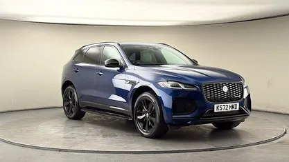Used Jaguar F-Pace R-Dynamic 204 HP (150 kW) 2022 Bluefire blue SUV