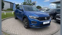 Blue Used 2019 VW T-Roc R-line SUV | £16,595 (Fair price)