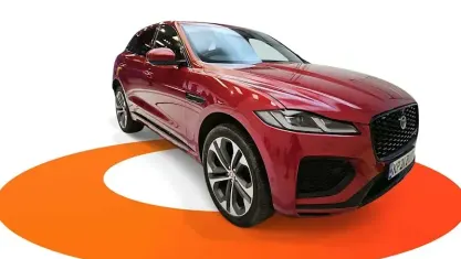 Used Jaguar F-Pace R-Dynamic 204 HP (150 kW) 2021 Red SUV