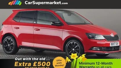 Used Skoda Fabia Monte Carlo 110 HP (80 kW) 2017 Red Hatchback