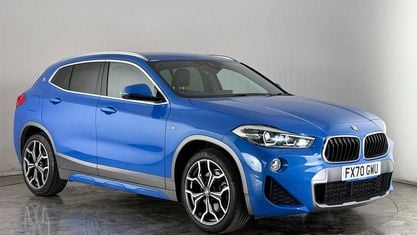 Begagnad BMW X2 M Sport 192 HK (141 kW) 2020 Blå SUV