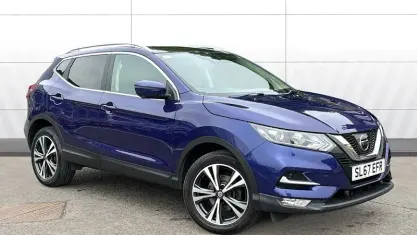 Used Nissan Qashqai N-Connecta 110 HP (80 kW) 2017 Blue SUV