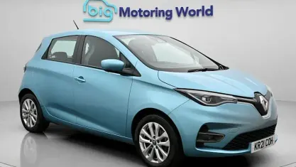 Used Renault Zoe Iconic 80 kW (109 HP) 2021 Blue Hatchback