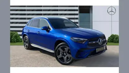 Used Mercedes GLC300 AMG line 313 HP (230 kW) 2026 Blue SUV