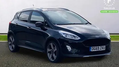 Used Ford Fiesta Active X 125 HP (91 kW) 2019 Black Hatchback