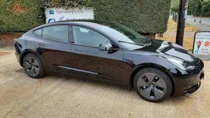 Used Tesla Model 3 Standard Range 180 kW (245 HP) 2022 Black Sedan