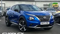 Blue Used 2023 Nissan Juke Tekna+ SUV | £19,317 (Fair price)