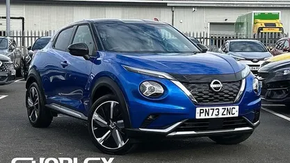 Blue Used 2023 Nissan Juke Tekna+ SUV | £18,770 (Fair price)