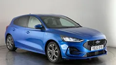Blue Used 2022 Ford Focus ST-Line Hatchback | £12,150 (Fair price)