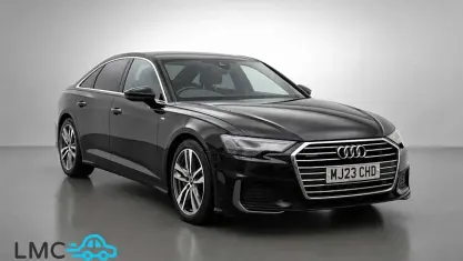 Used Audi A6 S-Line 299 HP (219 kW) 2023 Black Sedan