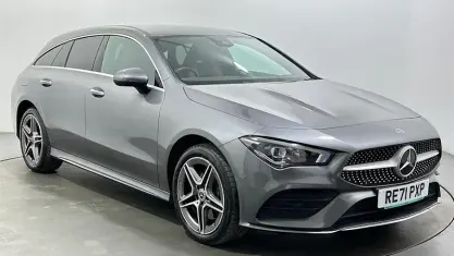 Used Mercedes CLA250e Shooting Brake AMG Line Premium 218 HP (160 kW) 2021 Grey Estate