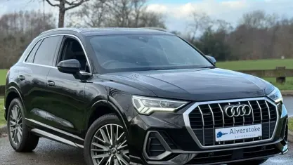 Second-hand Audi Q3 S-Line 190 CP (139 kW) 2022 Negru SUV