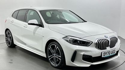 Używany BMW 118 M Sport 150 KM (110 kW) 2020 Biały Hatchback