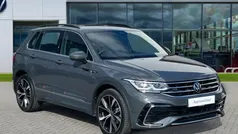 Dolphin grey metallic Used 2023 VW Tiguan R-line SUV | £27,265 (Fair price)