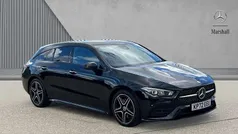 Black Used 2022 Mercedes CLA200 AMG Line Premium Estate | £22,595 (Fair price)
