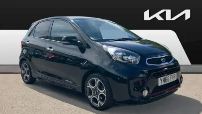 Used Kia Picanto Sport 86 HP (63 kW) 2017 Black Hatchback