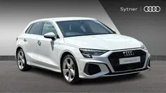 White Used 2023 Audi A3 S-Line Hatchback | £23,000 (Fair price)