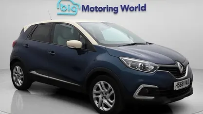 Blue/cream Used 2019 Renault Captur Iconic SUV | £7,800 (Fair price)