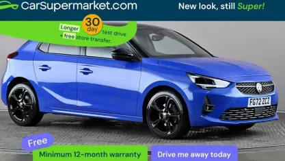 Second-hand Vauxhall Corsa GS Line 101 CP (74 kW) 2022 Albastru Hatchback