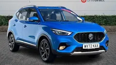 Metallic battersea blue Used 2022 MG ZS Exclusive Sedan | £13,199 (Fair price)