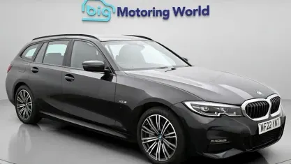 Used BMW 330e M Sport 292 HP (214 kW) 2022 Black Estate